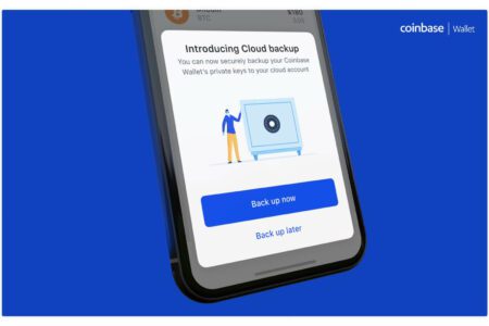 Coinbase Wallet 允許用戶在雲端上備份錢包私鑰