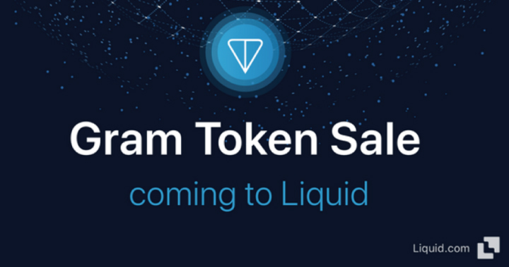Telegram 代幣 GRAM 將在 7 月於 Liquid 交易所公開銷售