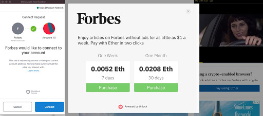 Forbes accepts Ethereum payments and tokenizes membership status 1