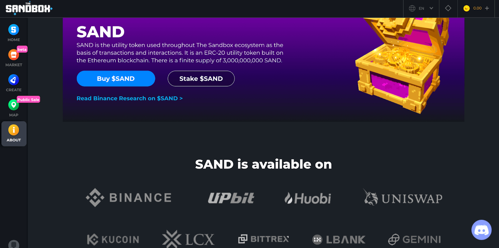 The Sandbox － 打造像是一級玩家的數位世界