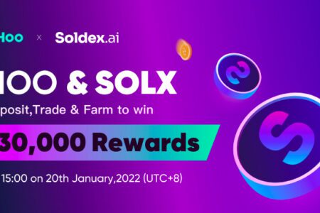 加密貨幣交易所虎符將於 1 月 20 日新增 Soldex(SOLX)，同步開啟等值 30,000 USDT 活動