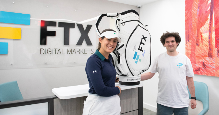 SBF 和頂尖女子高爾夫選手推「聯名款球袋 NFT」，全數收益用作慈善用途