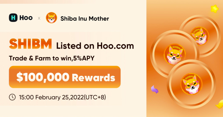 加密貨幣交易所虎符將於 2 月 25 日 15:00 新增 Shiba Inu Mother （SHIBM）