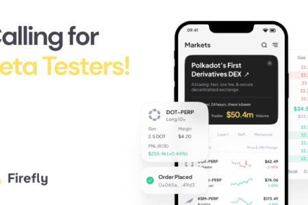 去中心化衍生品交易所 Firefly 開啟最終測試網註冊，並將上線 DeFi 交易 APP