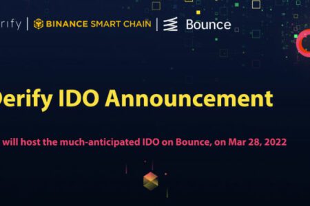 去中心化衍生品交易所 Derify Protocol 將於 3 月 28 日 在 Bounce 進行 IDO