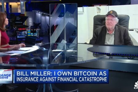 傳奇基金經理 Bill Miller：為維持保證金出售部分比特幣；短期再跌 50％也不會驚訝，但長期仍看漲