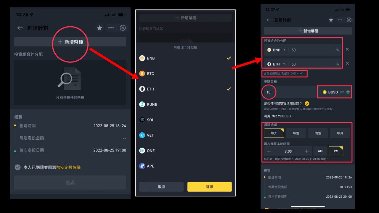 1 U 也能定投！透過幣安定投計畫輕鬆創建加密貨幣投資組合– 桑幣區識Zombit