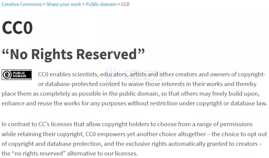 NFT 項目的版權分叉路：什麼是 CC0？為何選擇主動放棄版權？