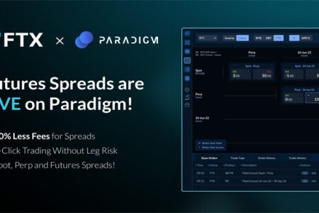 FTX 和流動性整合平台 Paradigm 共推「一鍵式價差交易」產品，讓用戶一鍵套利和避險