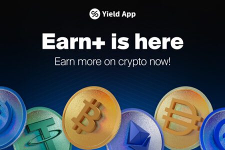 合規加密平台 Yield App 推出全新高收益產品 Earn+，提供最高 10% 穩定幣年收益率