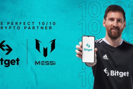 加密貨幣交易所 Bitget 宣布與足球傳奇球星梅西成為合作夥伴