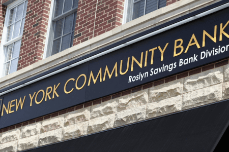 銀行危機再現？紐約社區銀行公布財報後股價暴跌 40%，比特幣應聲反彈
