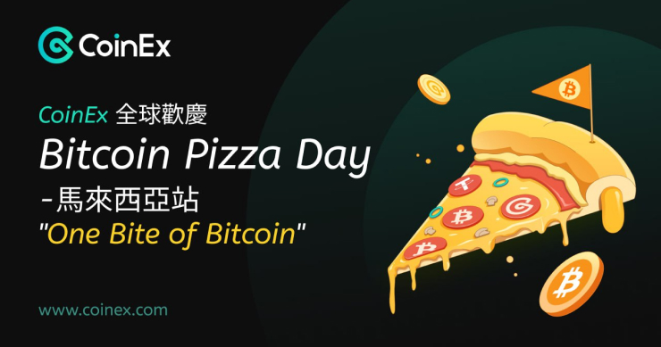 One Bit of Bitcoin！CoinEx 全地球同賀披薩節