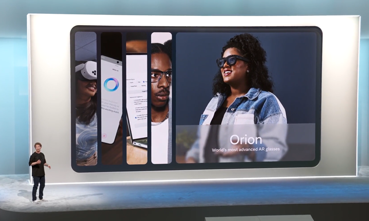 Meta 發表首款 AR 眼鏡 Orion，整合 Meta AI 感知並滿足用戶需求