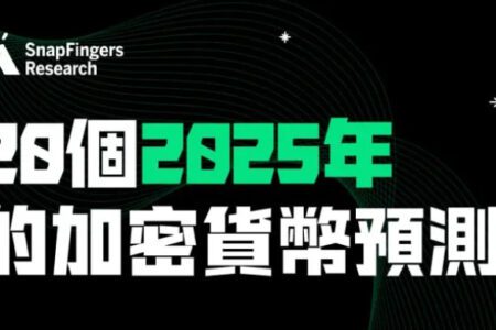 2025 年的 20 個加密貨幣預測！比特幣將突破 10 萬美元大關！