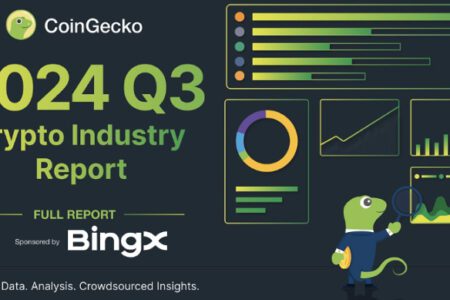 BingX 贊助 CoinGecko 2024 年第三季度報告：比特幣主導地位上升，Gold 與預測市場表現亮眼