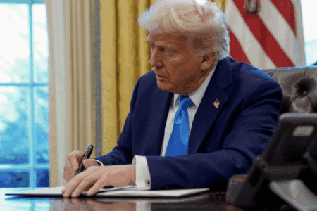 川普大力讚揚穩定幣《GENIUS 法案》：盡快送到我桌上，不准拖！