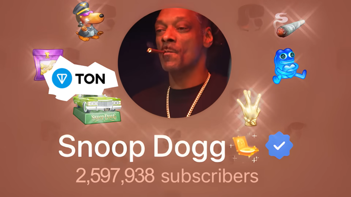 半小時售罄！Snoop Dogg 在 Telegram 發行數位「禮物」，有望帶動 NFT 新敘事？