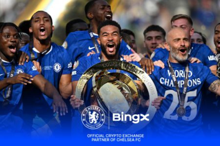 BingX 與全球球迷一同慶祝切爾西足球俱樂部榮獲世界冠軍！