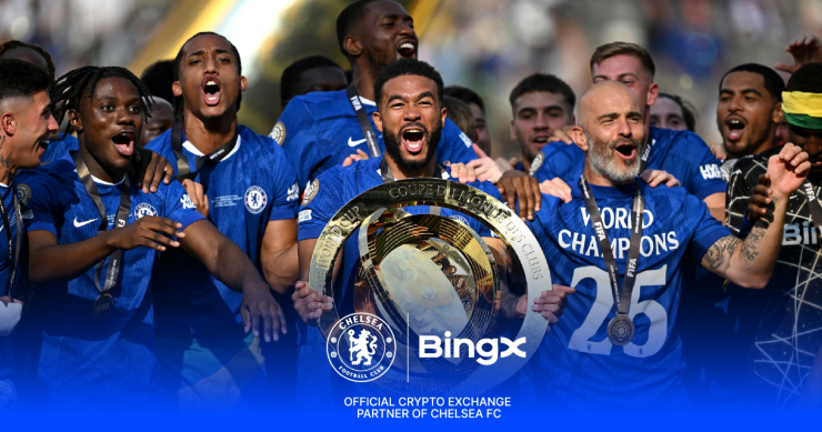BingX 與全球球迷一同慶祝切爾西足球俱樂部榮獲世界冠軍！