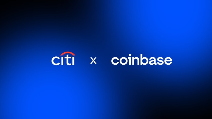 Coinbase 攜手花旗開發數位資產支付功能,聚焦穩定幣轉換與機構法幣收付整合
