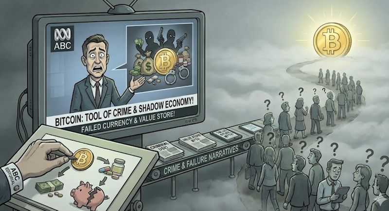 比特幣倡議組織不忍了！投訴澳洲廣播公司不實報導，惡意抹黑比特幣誤導讀者