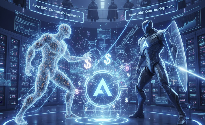 Aave DAO 與 Aave Labs 治理衝突延燒：品牌資產歸屬、投票權集中引發社群激辯
