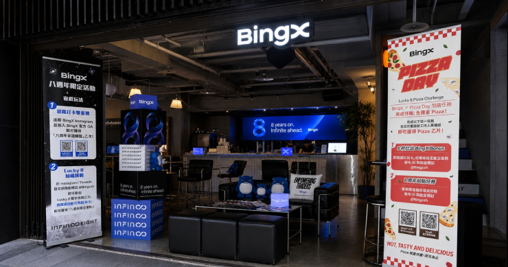 BingX 八週年台北快閃圓滿落幕，以沉浸式體驗連結 Web3 與生活風格